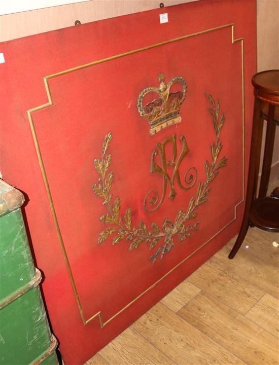 A Queen Victoria Jubilee panel, W.137cm
